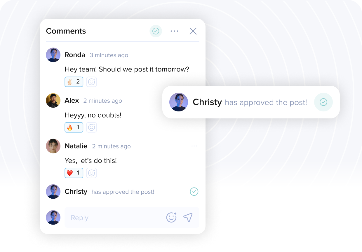 Team Chat + Approval Flows