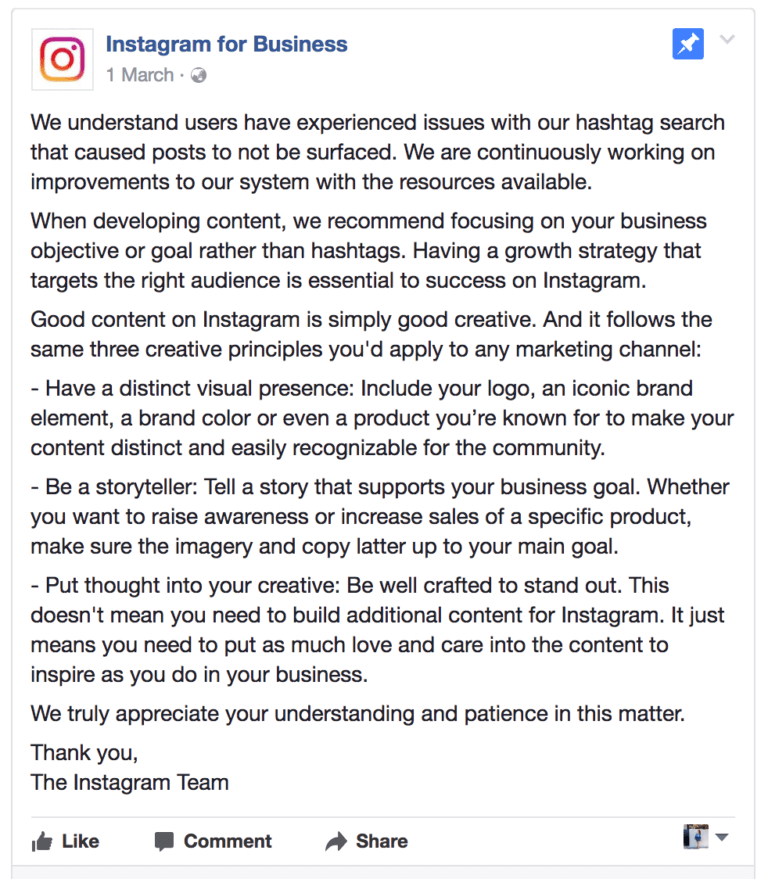 What Is An Instagram Shadowban And Have You Been Impacted Plann