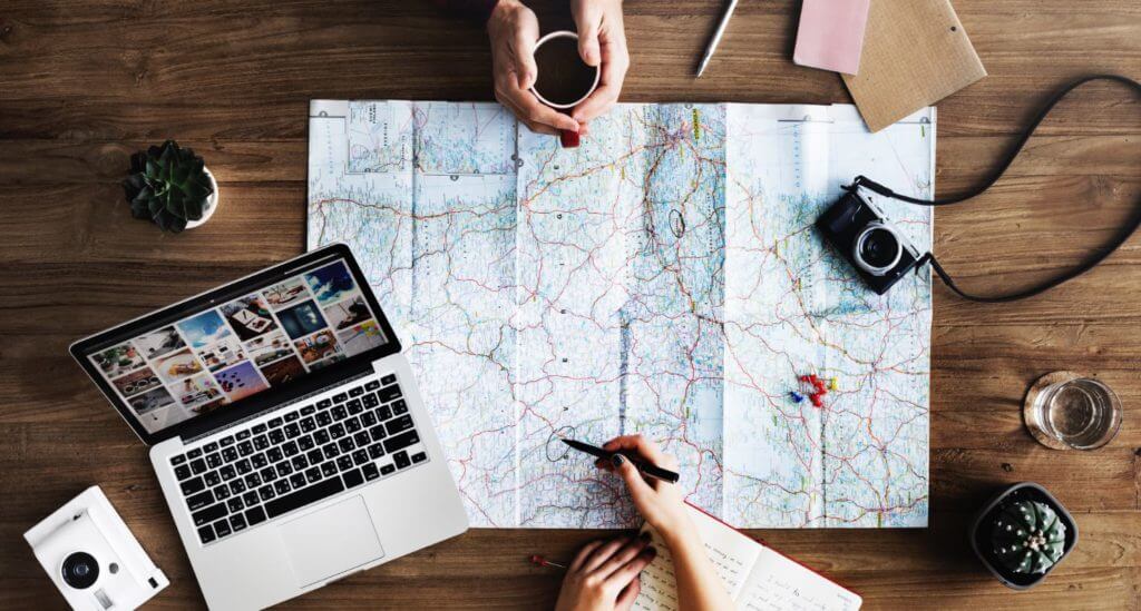 best travel instagrams map