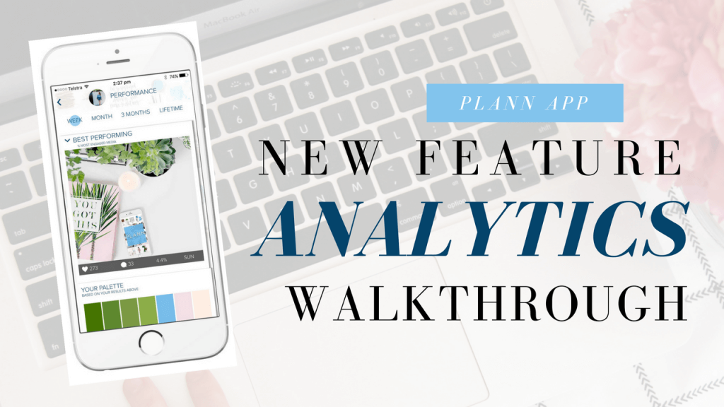 Instagram Analytics with Plann App