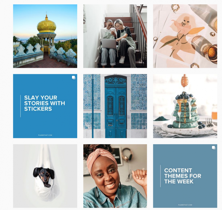 instagram layout preview