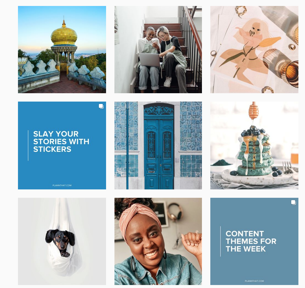 15 Instagram Grid Layouts To Try For Your Feed With Examples Plann