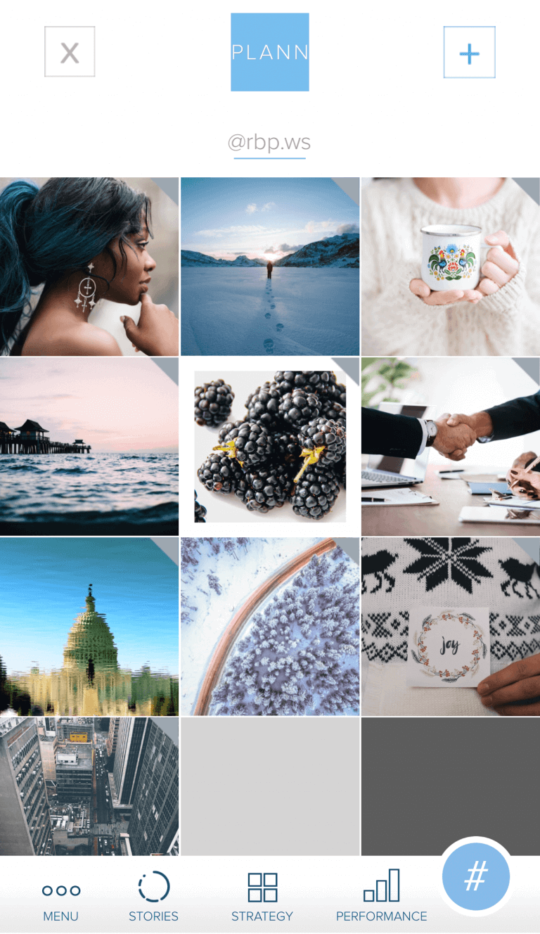 How to Create White Borders on Instagram with Plann Plannthat