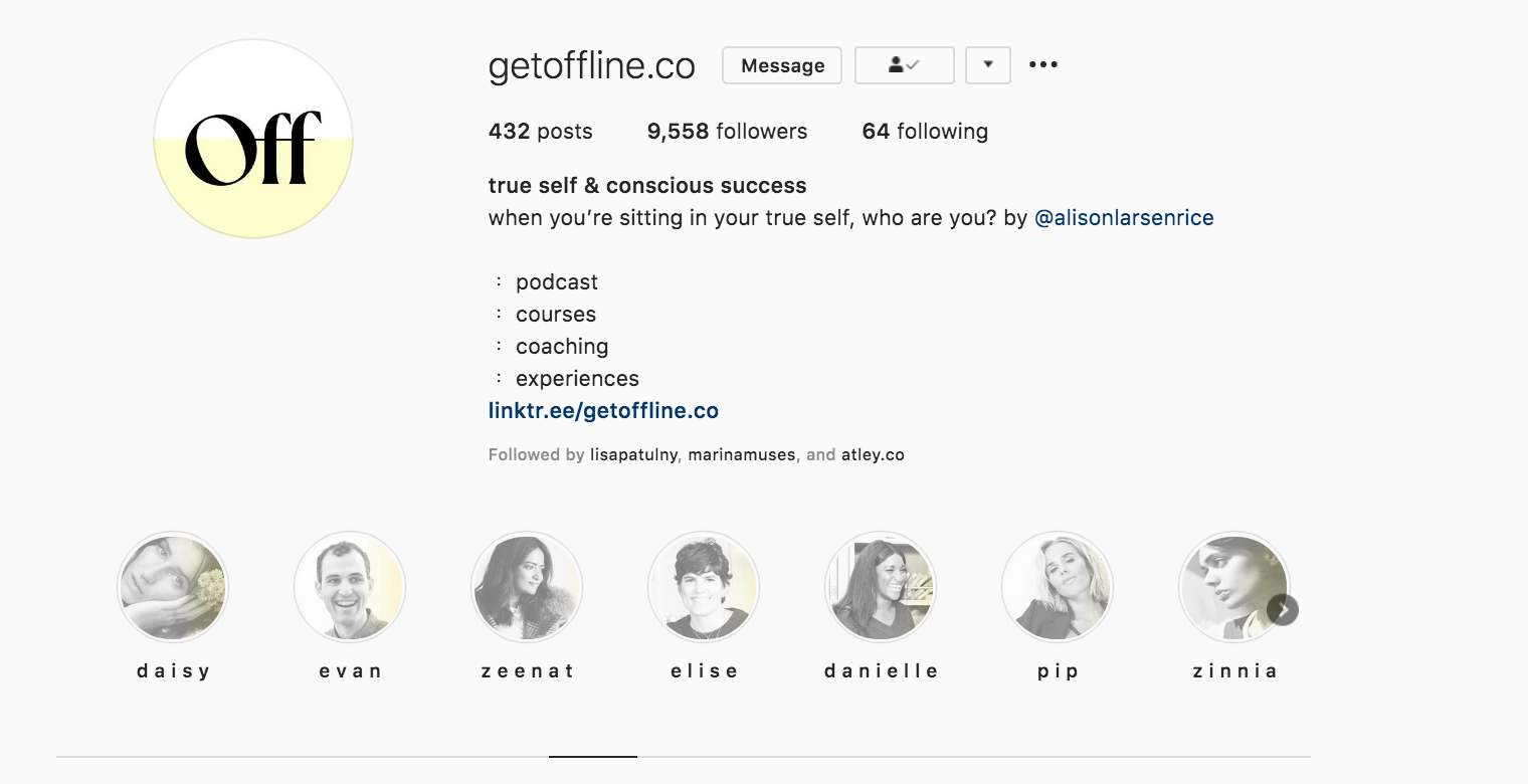 Instagram neues profil design