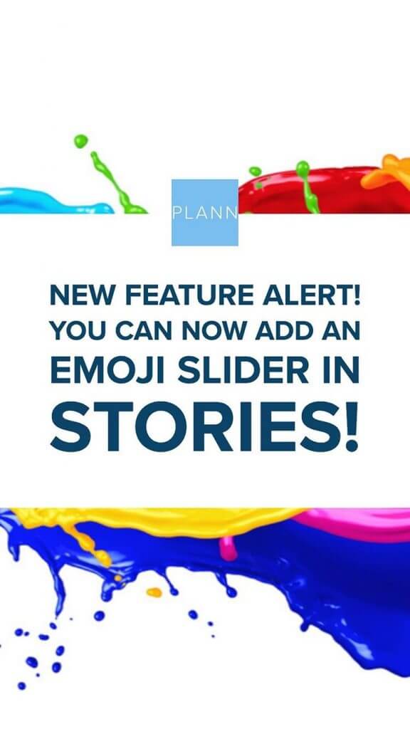 Emoji slider