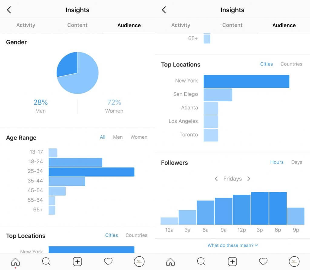 creating- buyer-personas- Instagram analytics