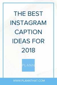 Instagram Caption Ideas