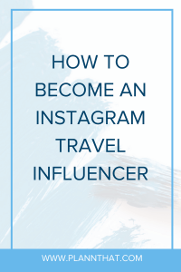 Instagram travel influencer