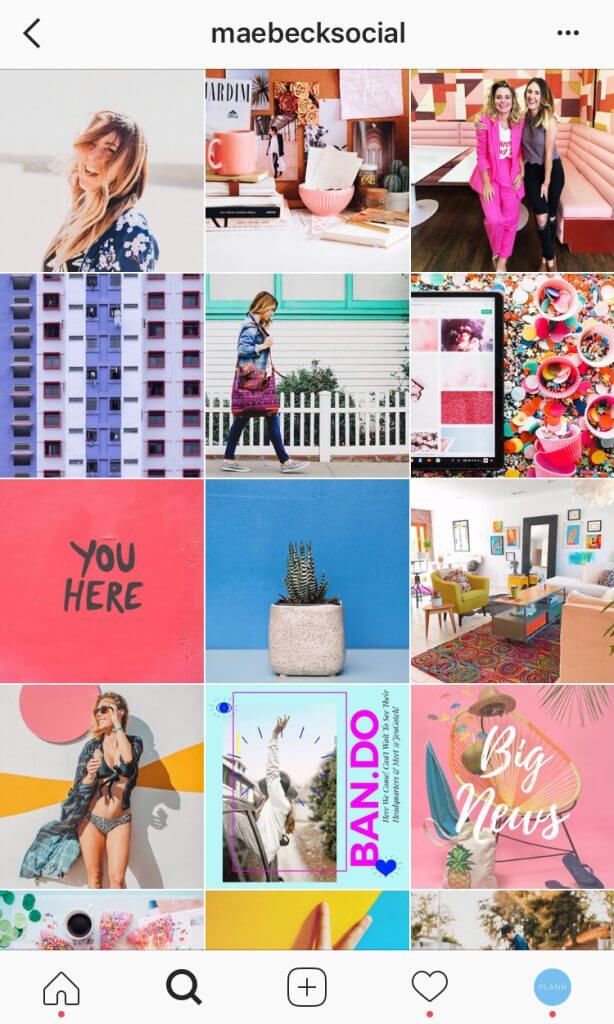 grow Instagram followers organically with Plann