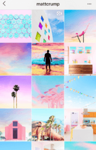 creative Instagram grid layouts