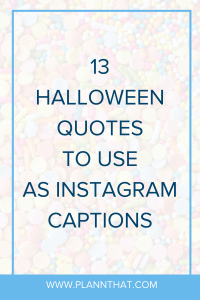 Halloween Captions