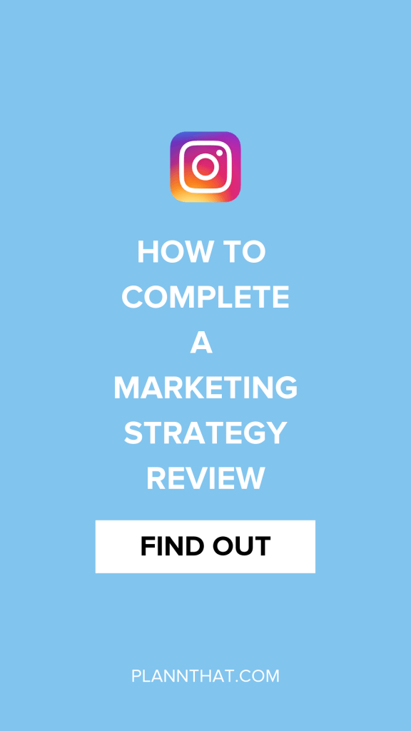 marketing strategy review