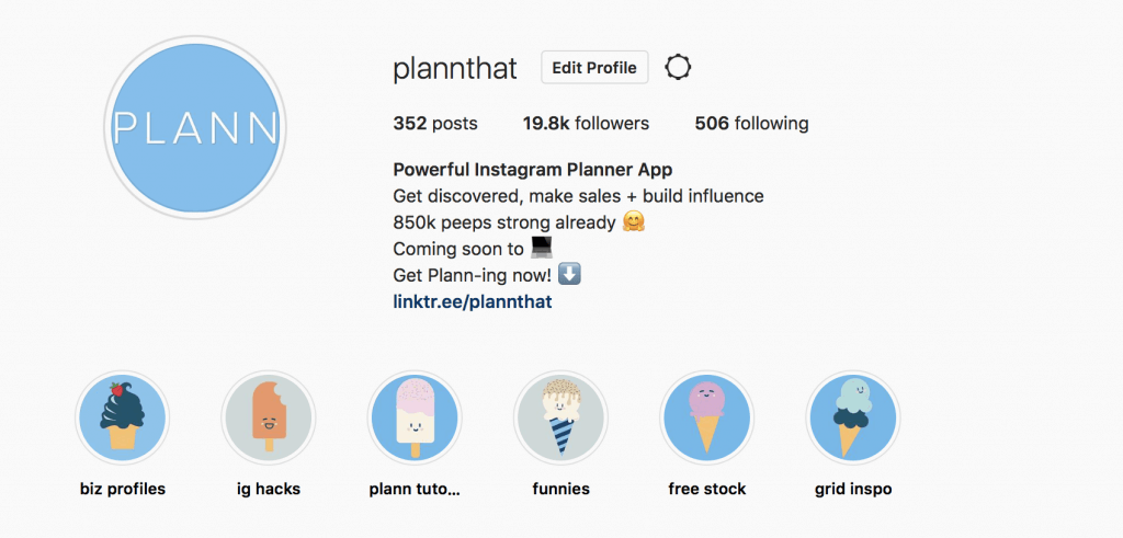 Instagram Business Planning