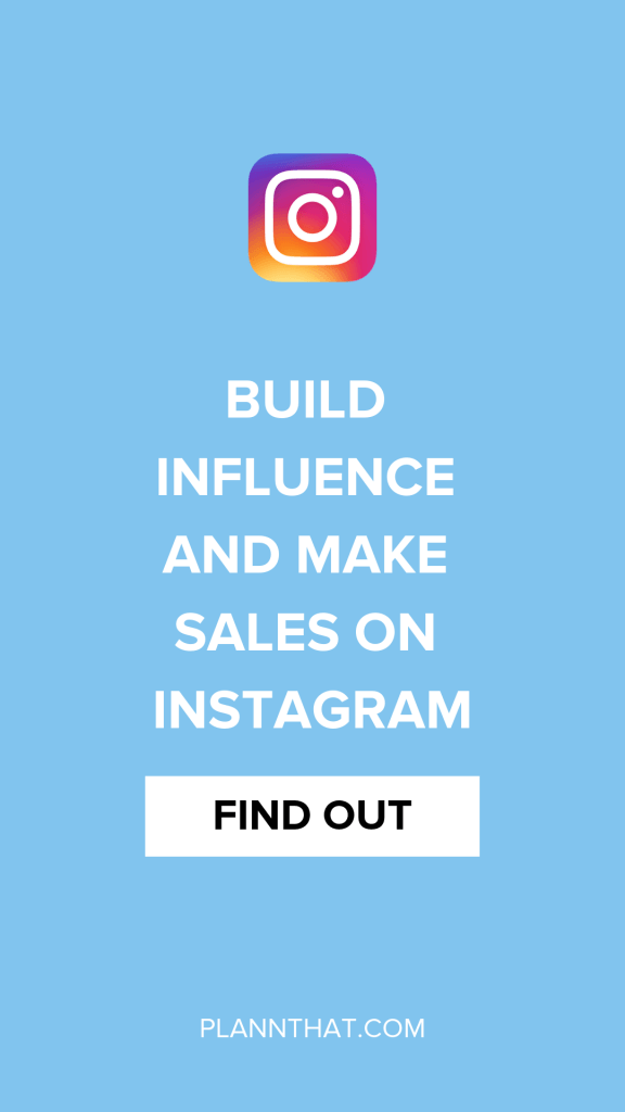 Build Influence and Make Sales on Instagram