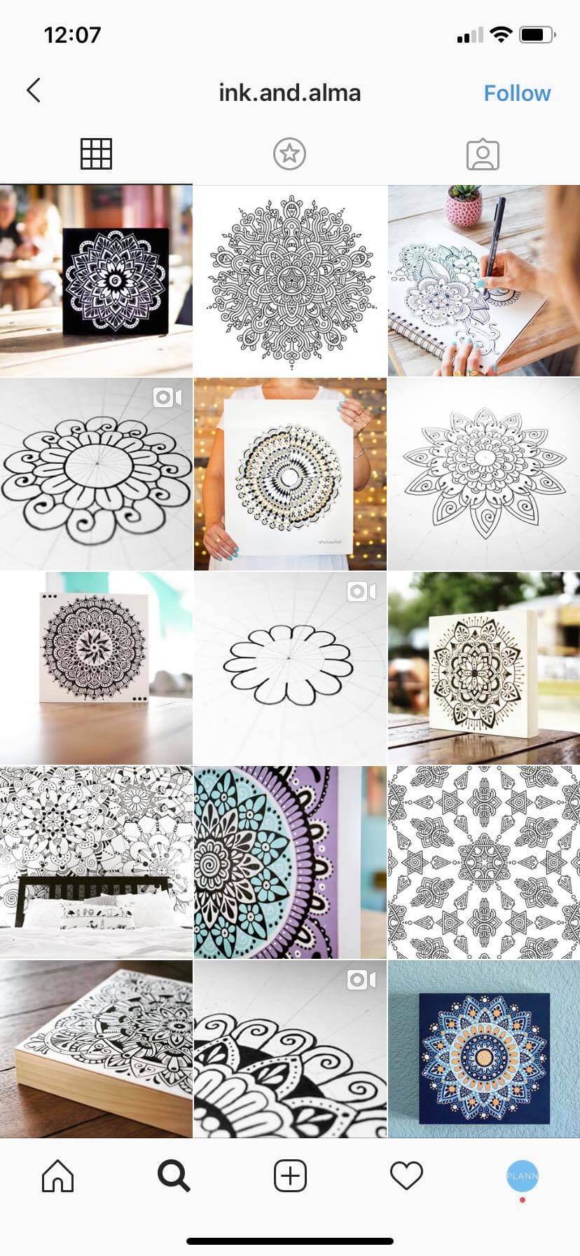15 Amazing Instagram Artists You Need to Follow Plannthat