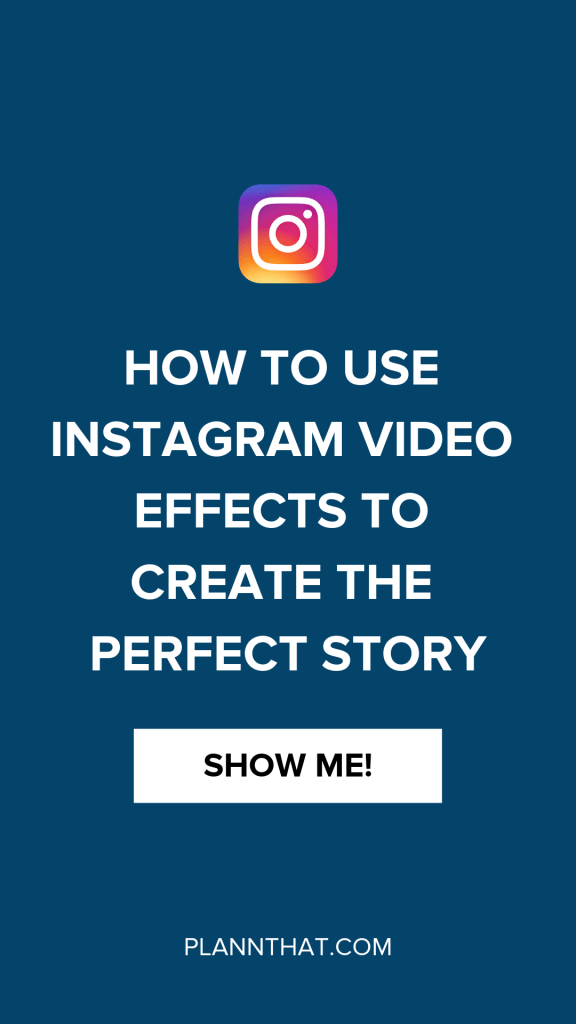 How to use instagram video effects