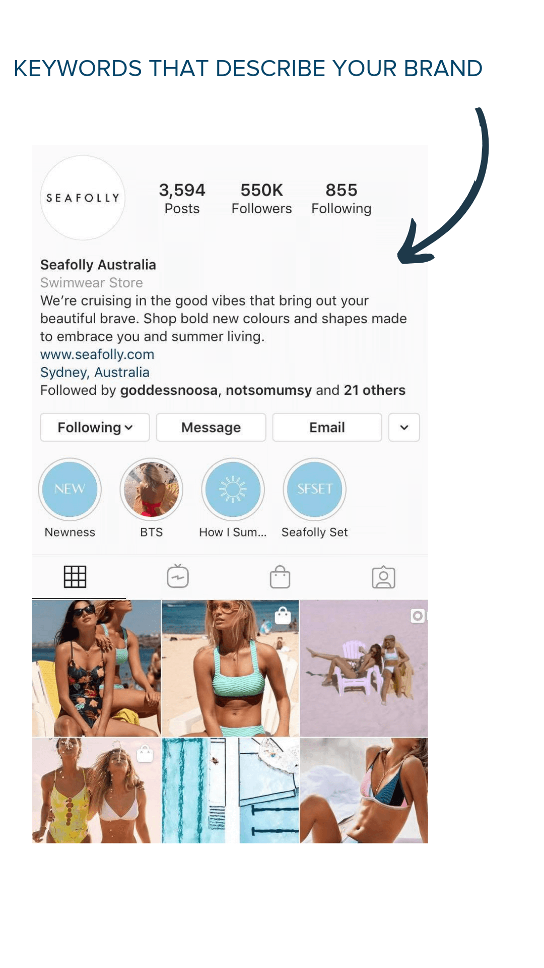 how to create a professional bio on instagram