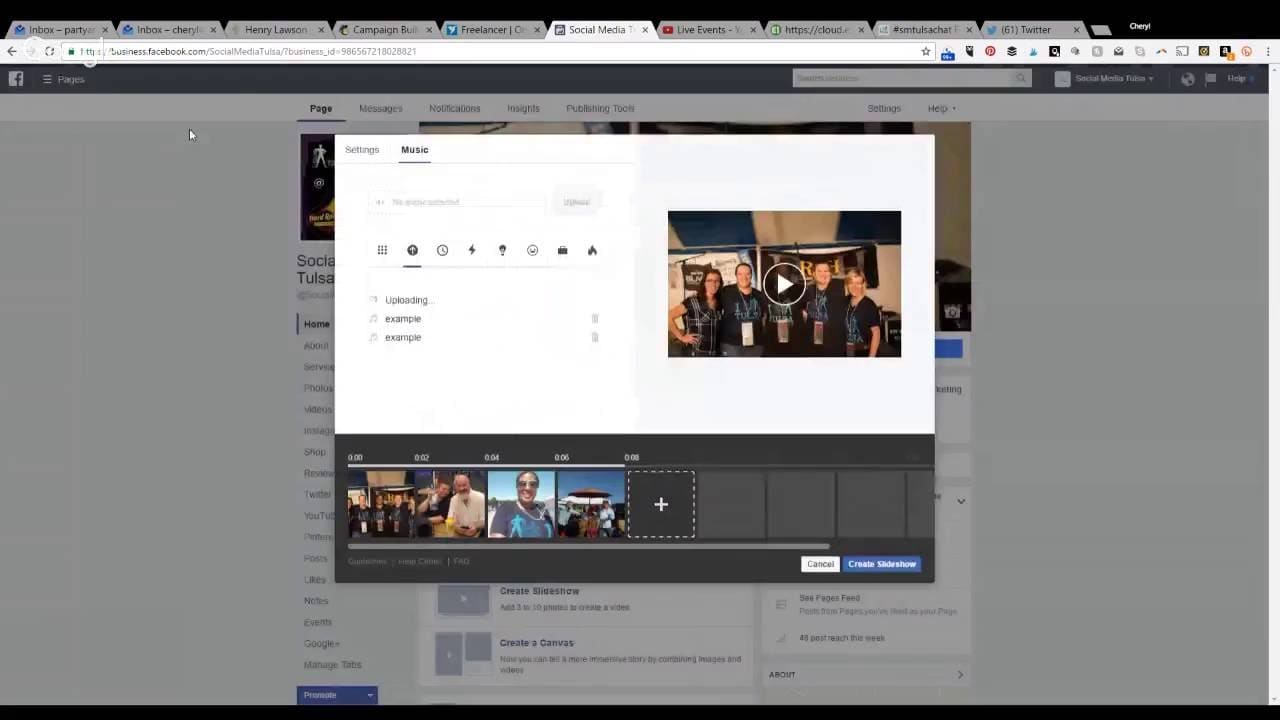 How To Create A Slideshow On Facebook From Your Page Photos Plann