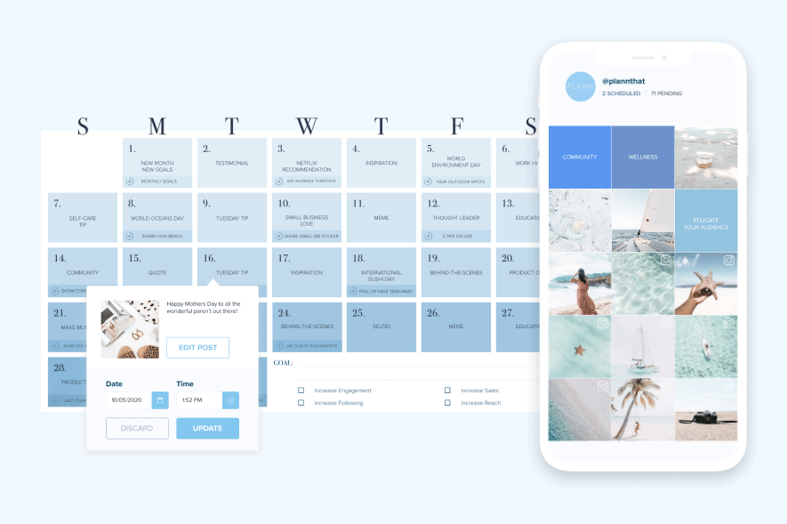 June 2020 Content Calendar Plann