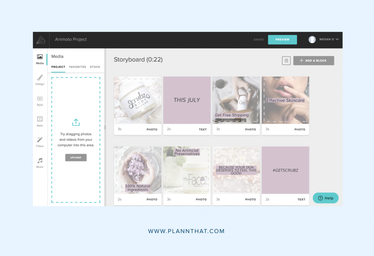 How to create a video from photos in just a few steps plann by linktree