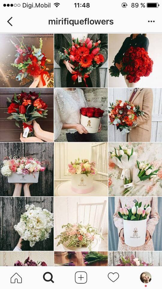 Floral Instagram Feed Theme