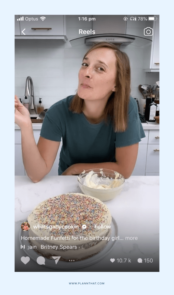 What’s Gaby Cookin’ instagram reels