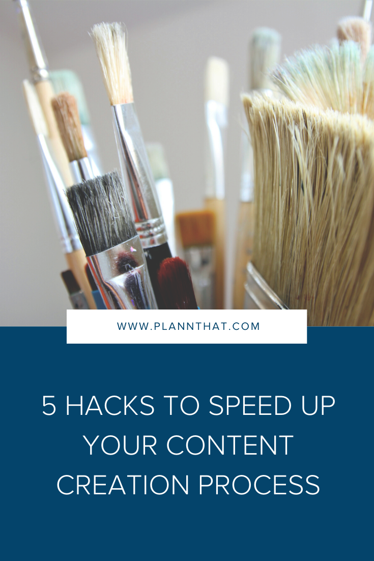 5 hacks to speed up your content creation process