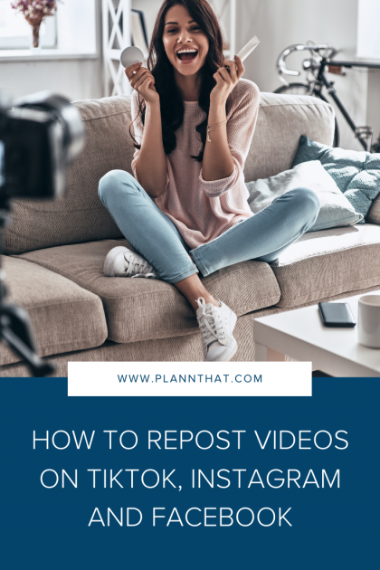 How to Repost Videos on TikTok, Instagram and Facebook