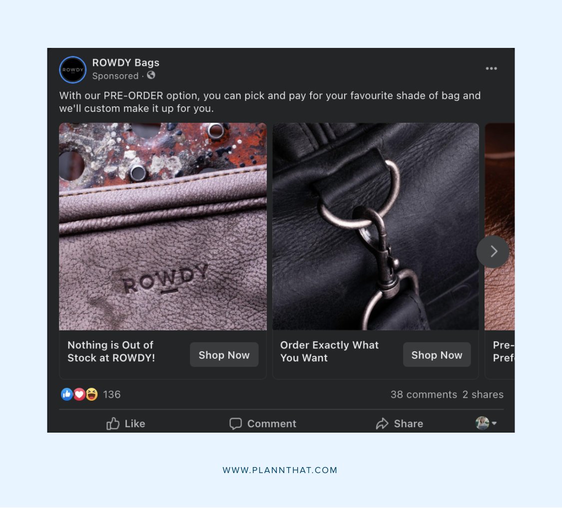 Your Guide To The Different Types Of Facebook Ads In 21 Plann