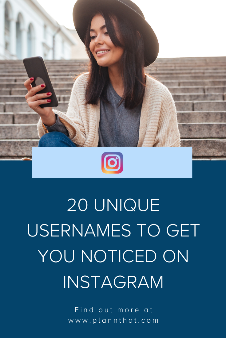 Unique Usernames For Instagram That Will Get You Noticed In 21 Plann Unique Usernames For Instagram That Will Get You Noticed In 21 Plann