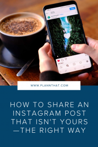 how to share an Instagram post in different ways