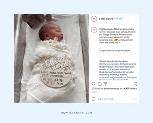 Announcing Your Baby's Birth on Social Media