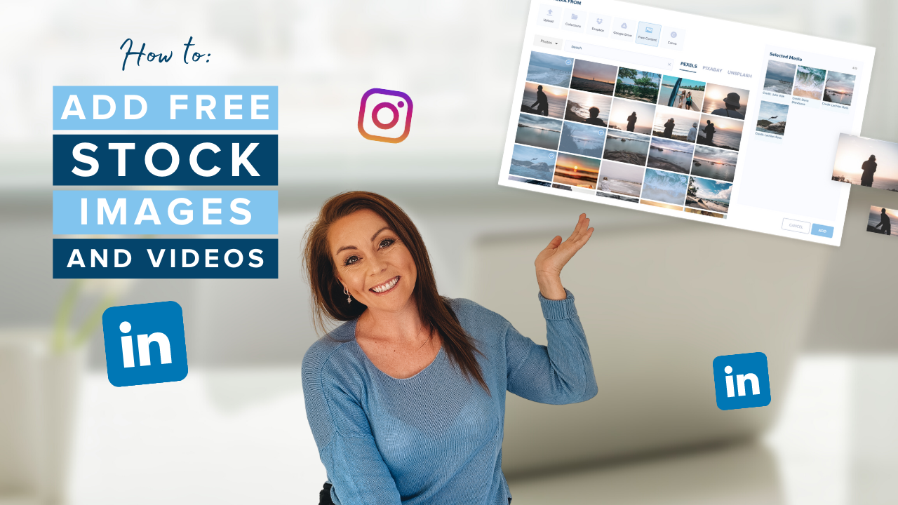 How to Add Free Stock Images and Videos