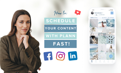 Schedule One Week of Content with Plann (Fast!)