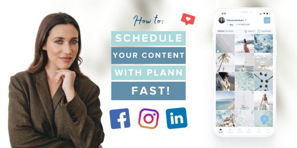 Schedule One Week of Content with Plann (Fast!)