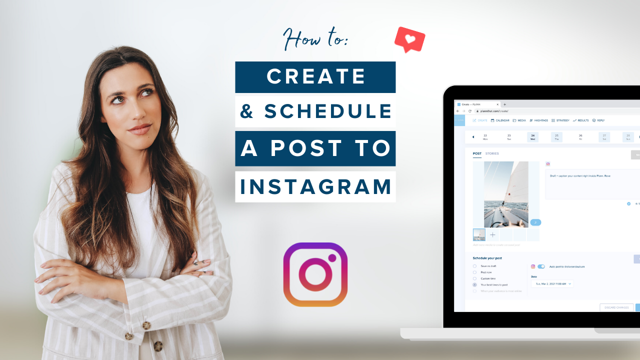 How to Create & Schedule a Post to Instagram