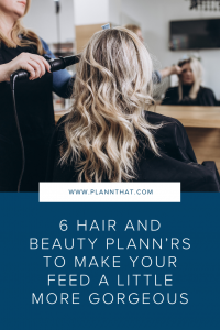 6 Hair and Beauty Plannrs Pin