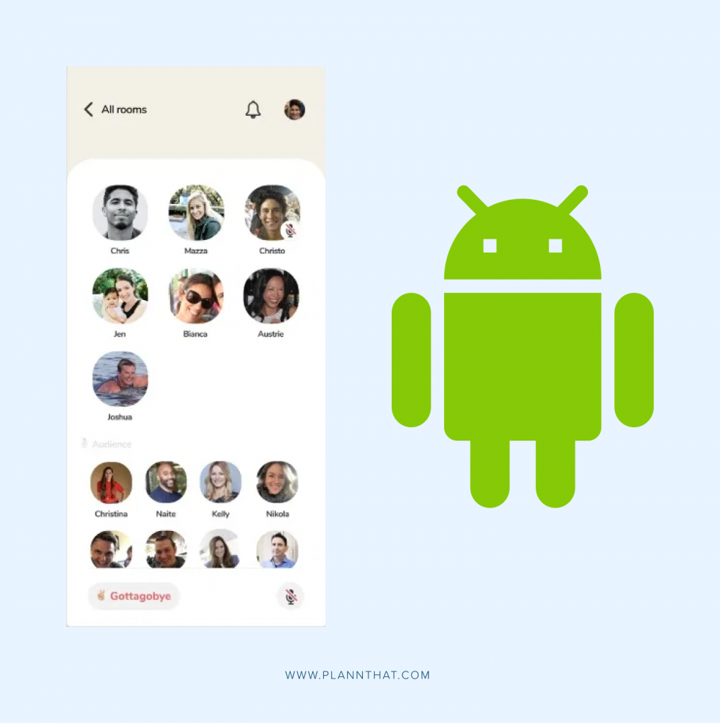Android Clubhouse rollout