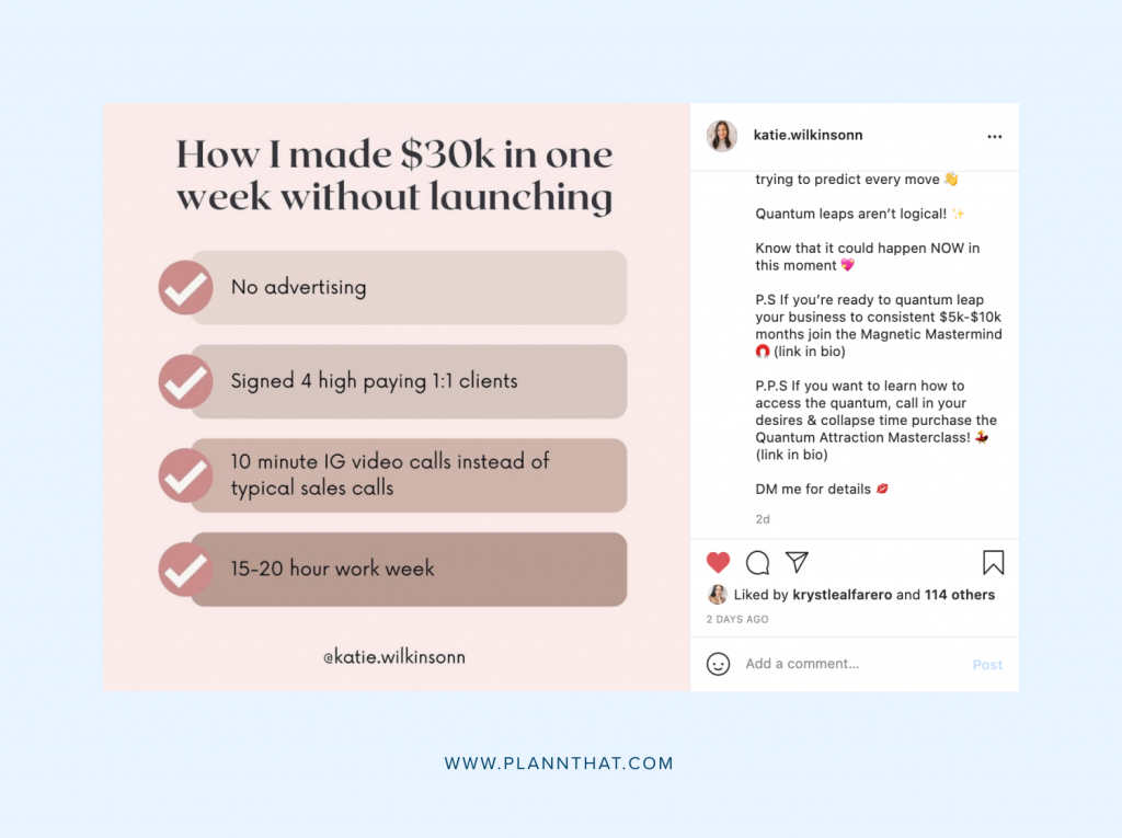 Get more sales on Instagram