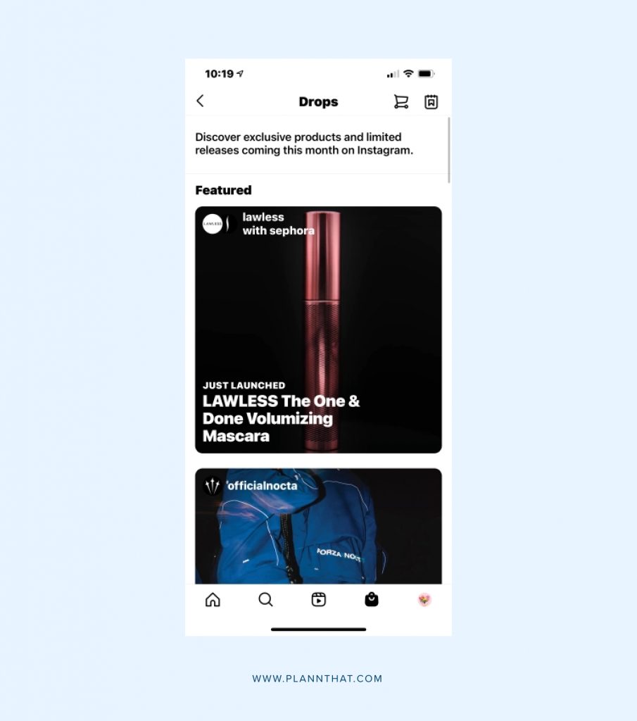 Instagram Pinterest Product Drop Pins