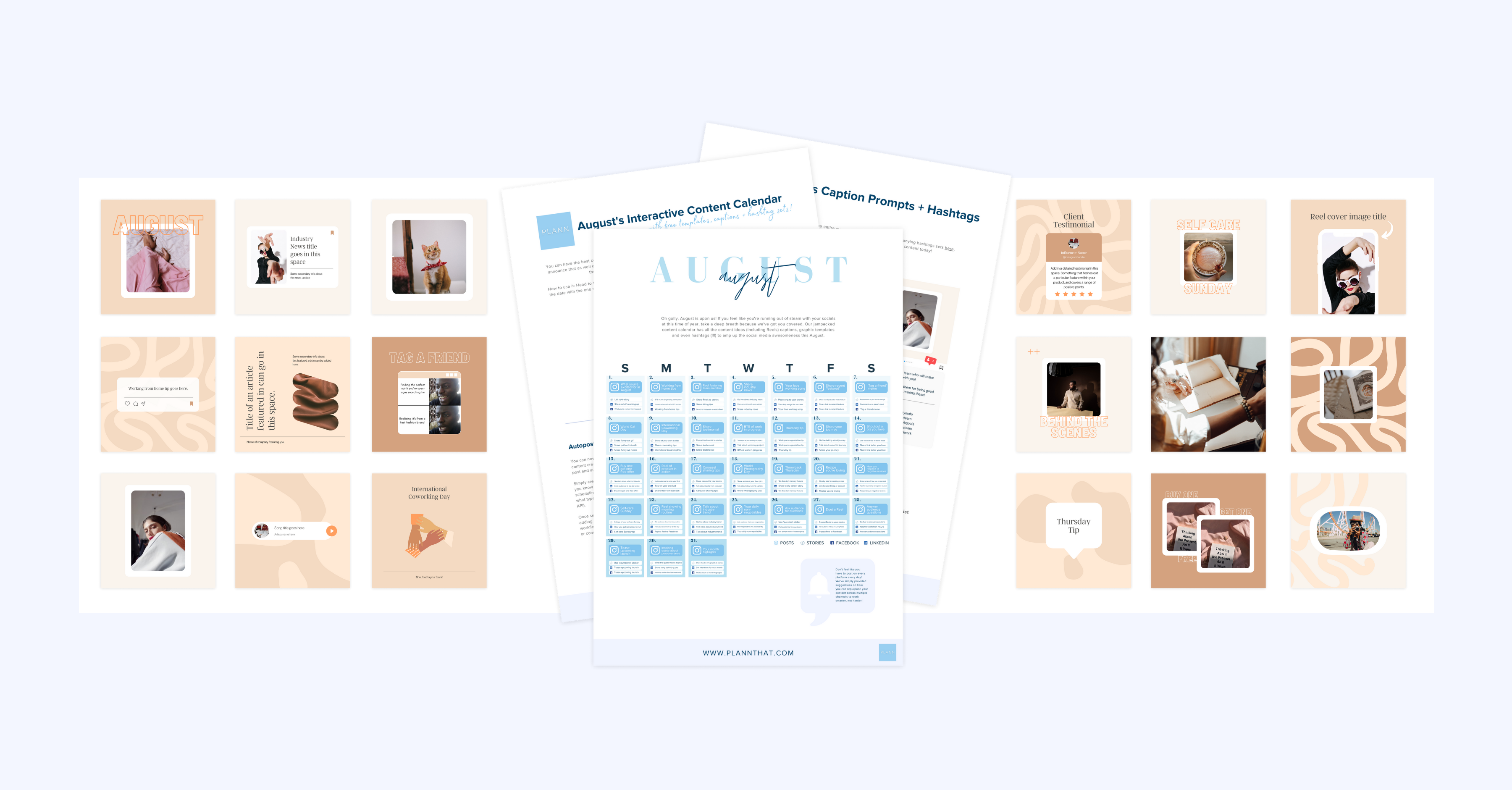 FREE August Content Calendar: Including Captions + Hashtags! – Plann FREE August Content Calendar: Including Captions + Hashtags! – Plann