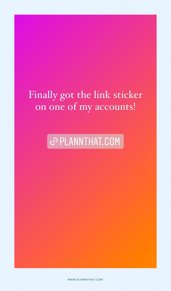 Instagram Adds Linking Sticker to IG Stories for all Users