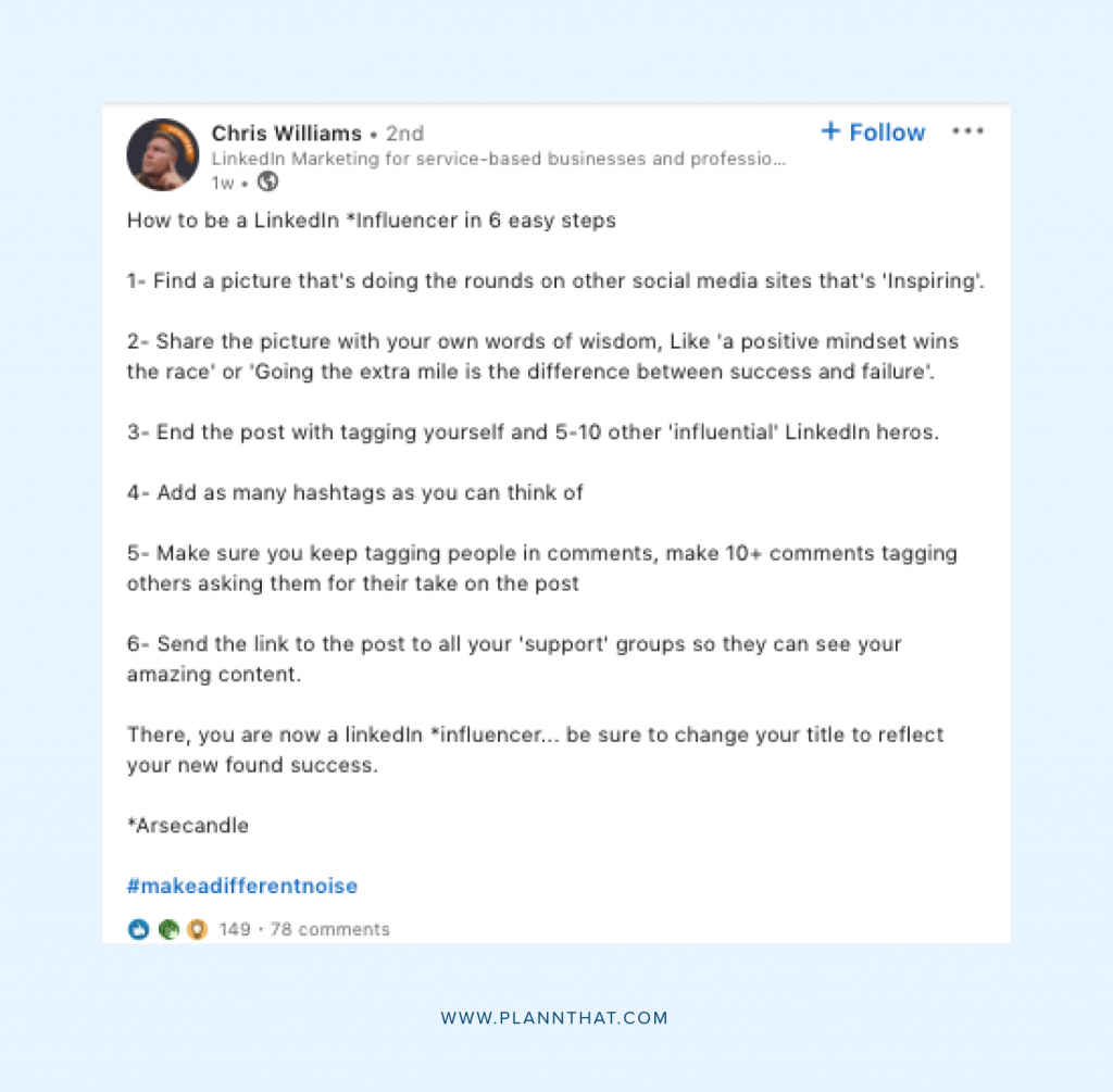 How To Use Humor On LinkedIn — And Still Be Professional - Plann How To Use Humor On LinkedIn — And Still Be Professional - Plann