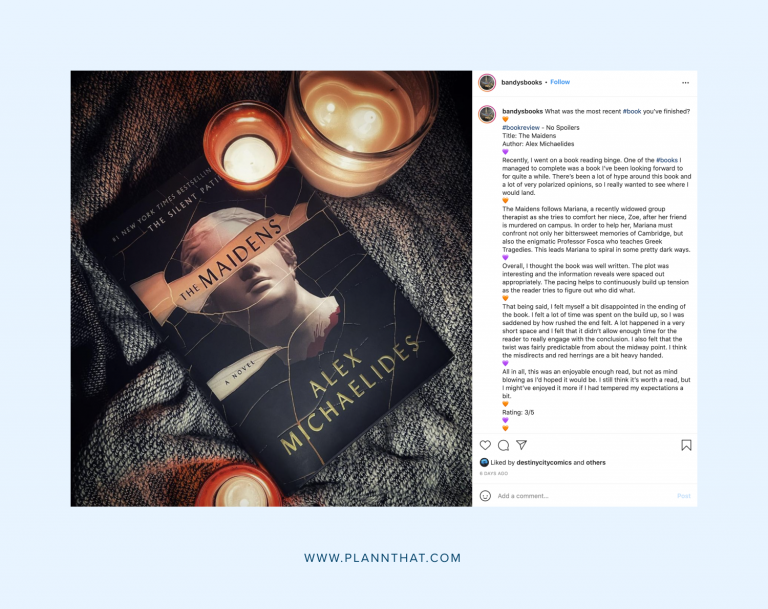 10 Brilliant Book Instagram Accounts You Should Be Following Plann