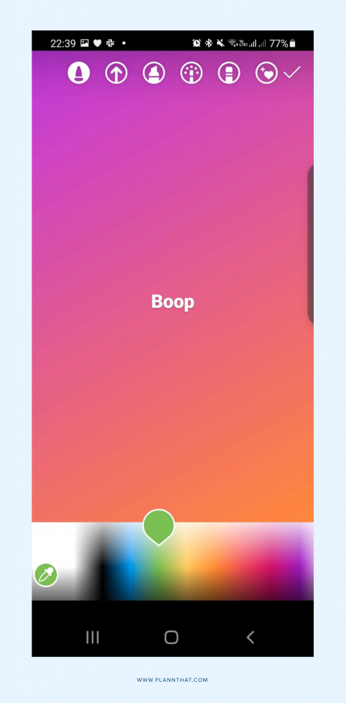 Instagram story editor