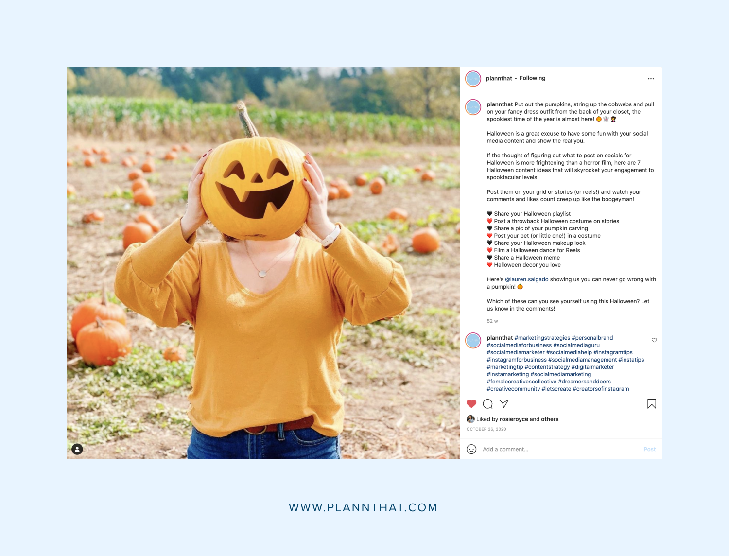 12 Halloween Content Ideas To Cure Your Socials Stage Fright Plann