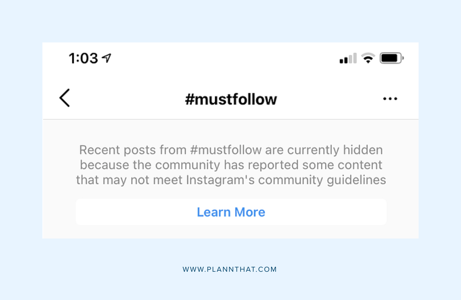 How To Know If You’ve Been Shadow Banned On Instagram Plann