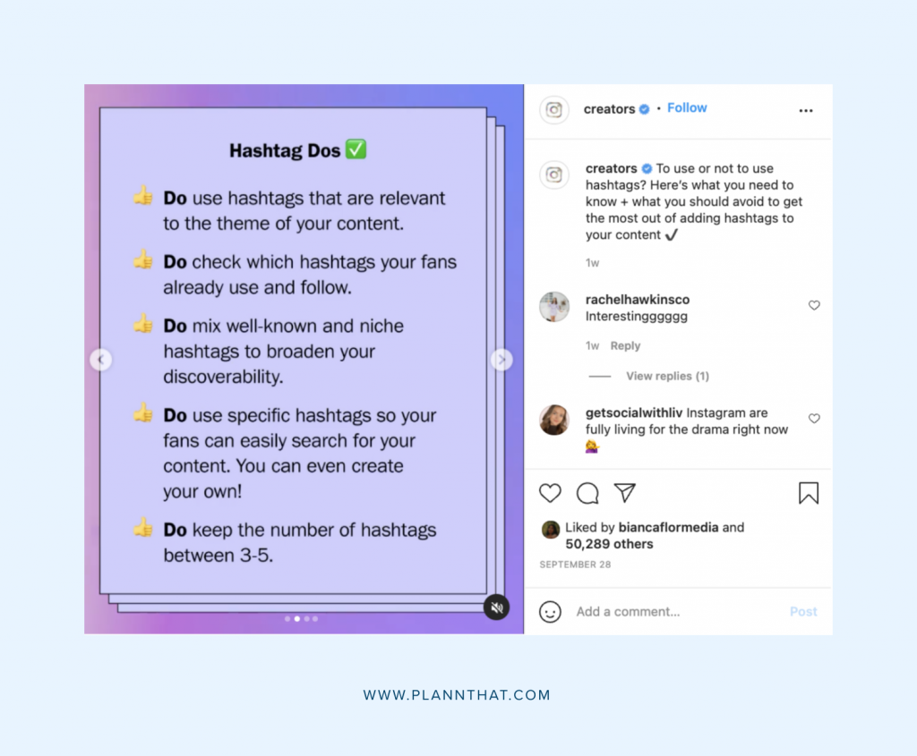 Instagram has announced new best practices for using hashtags