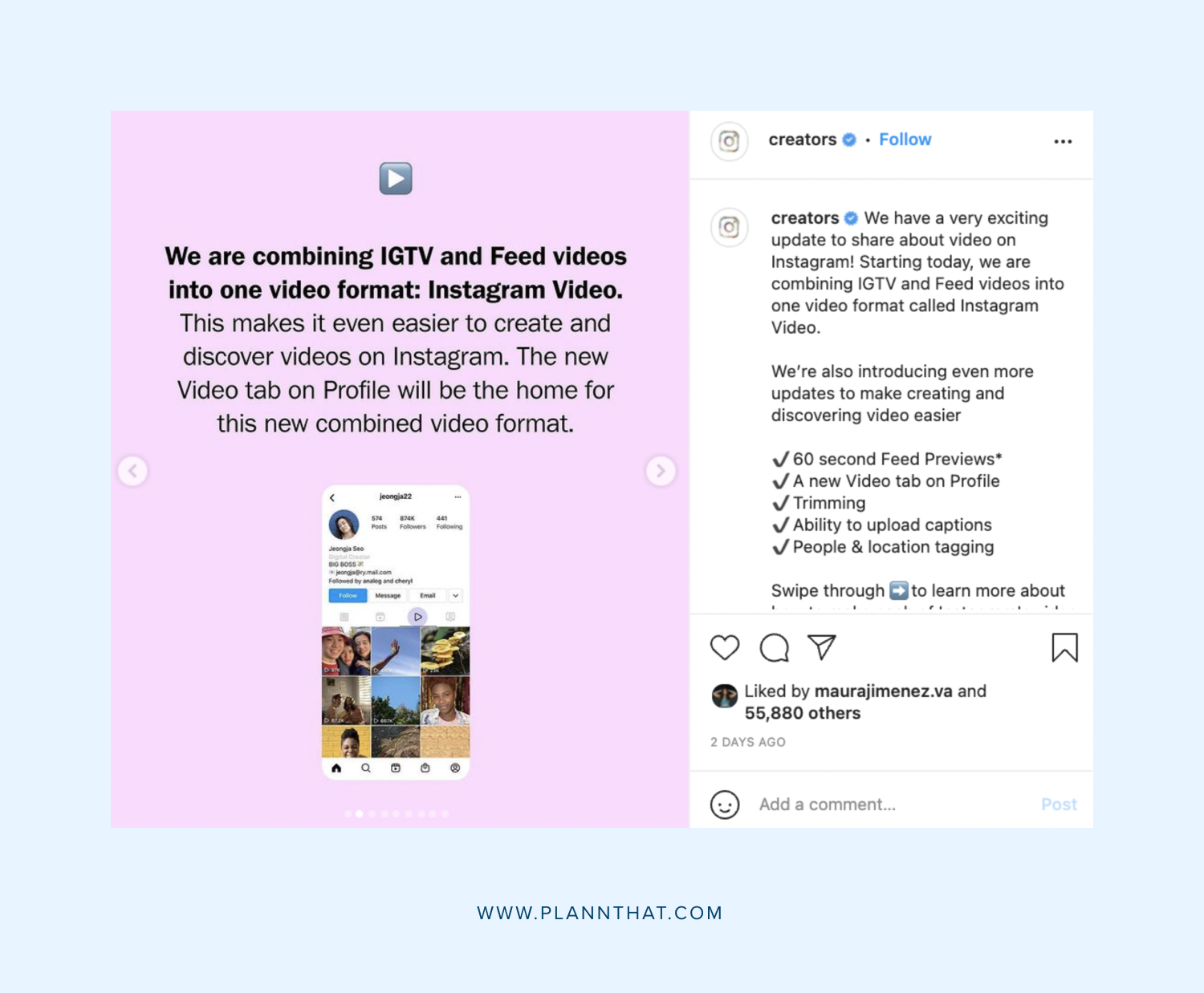 Instagram is adding a new ‘video’ tab to profiles