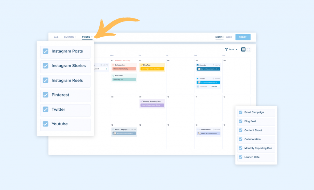 Desktop Marketing Calendar